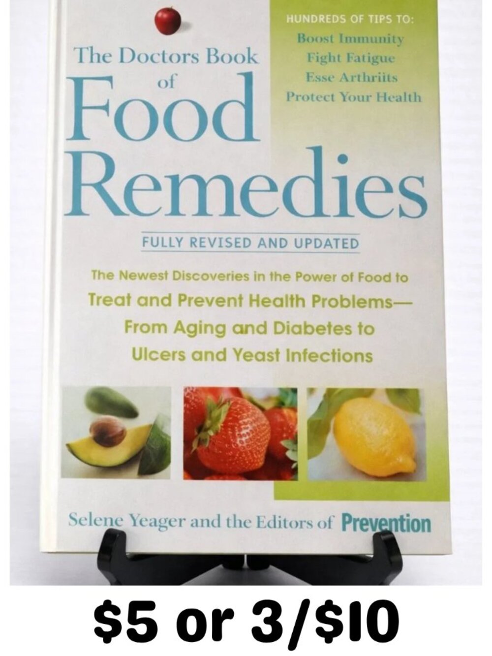 Health & Cooking Book Doctor's Book of Food Remedies Updated